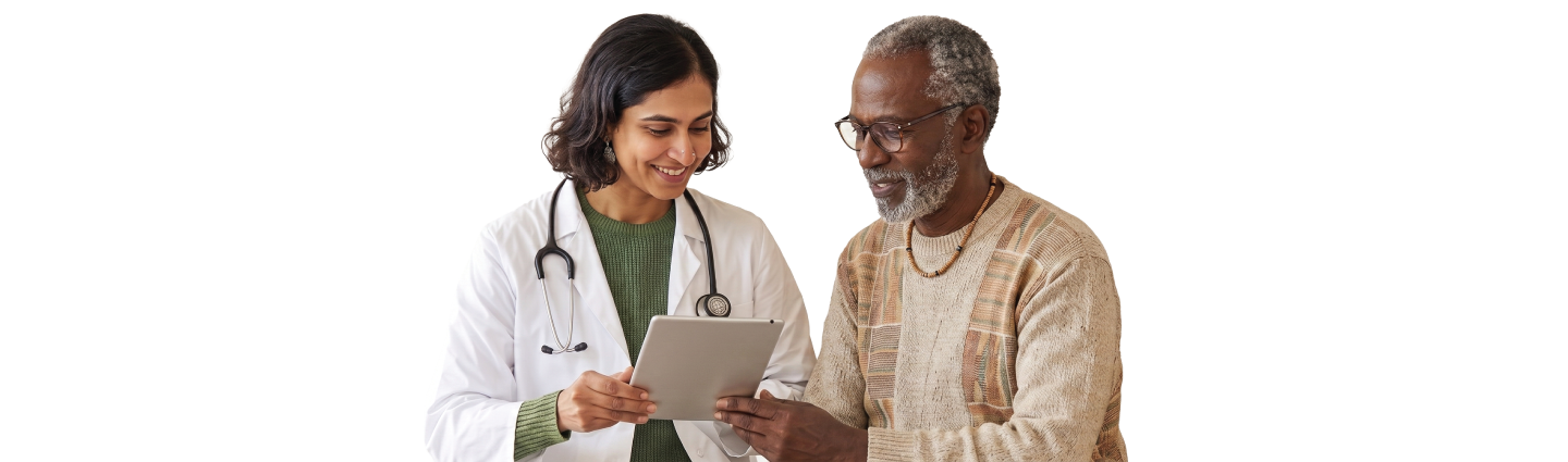 Doctor and patient