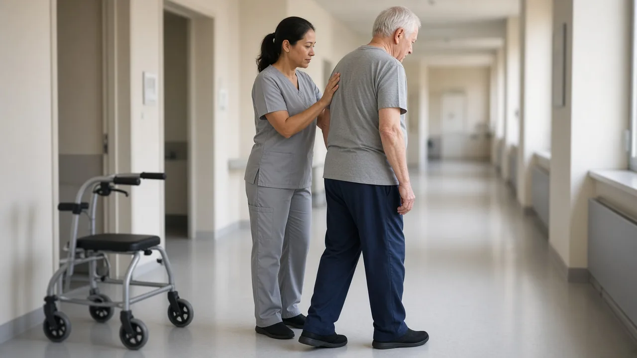 Physiotherapy gait assessment after hydrocephalus or NPH shunt surgery